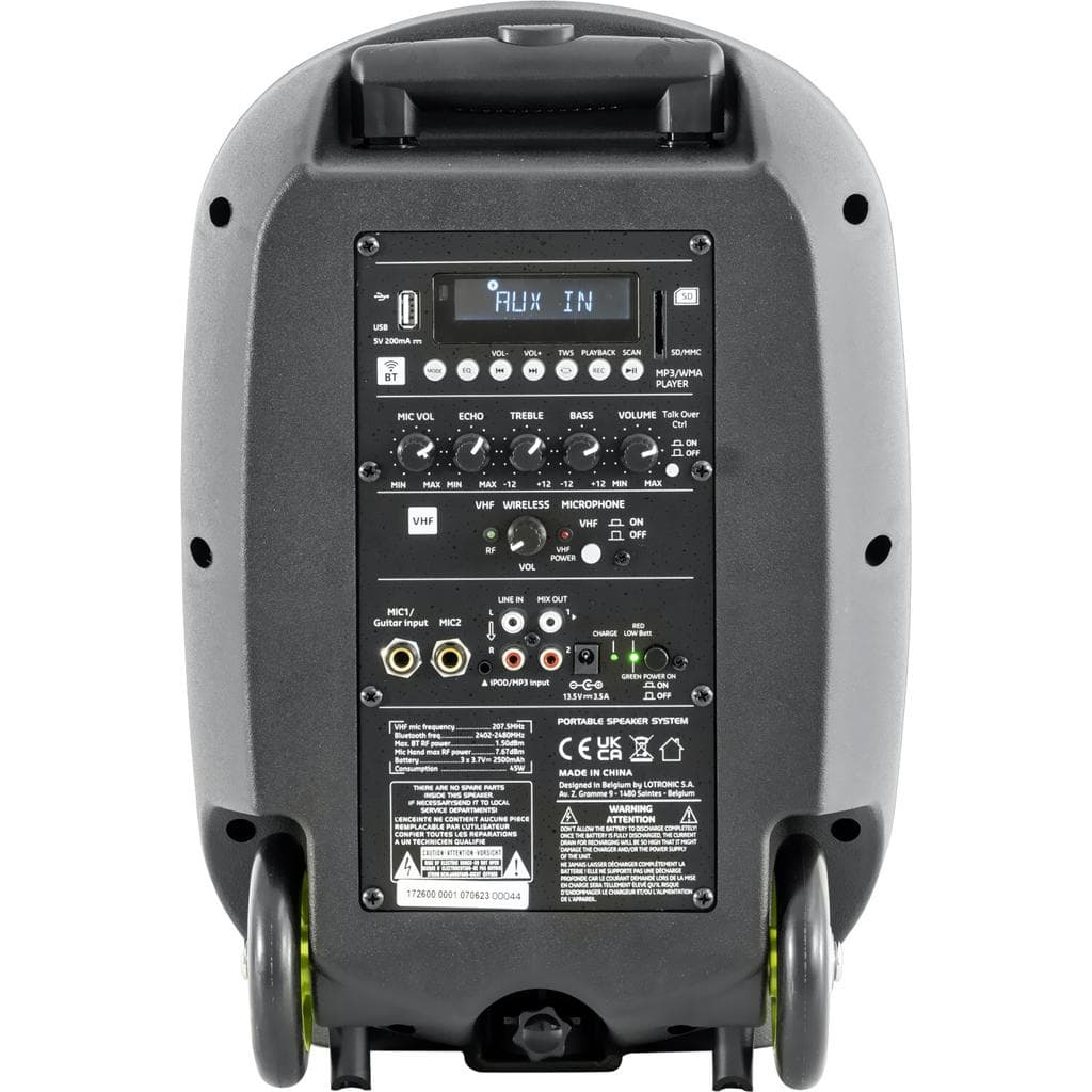 Enceintes sono Ibiza Sound PORT8VHF