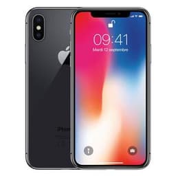 iPhone X avec batterie neuve 256 GB - Gris Sidéral - Débloqué