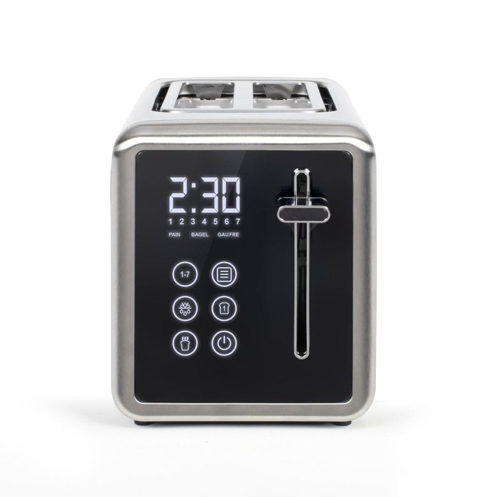 Grille pain Livoo DOD205 2 fentes - Noir/Gris