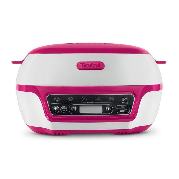 Robot cuiseur Tefal Cake factory KD810112 L -Blanc/Rose