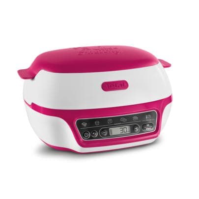 Robot cuiseur Tefal Cake factory KD810112 L -Blanc/Rose