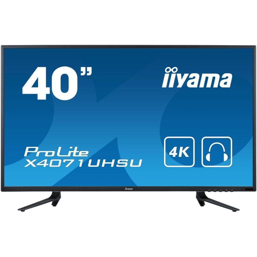 Écran 39" LED 4K UHD Iiyama ProLite X4071UHSU-B1