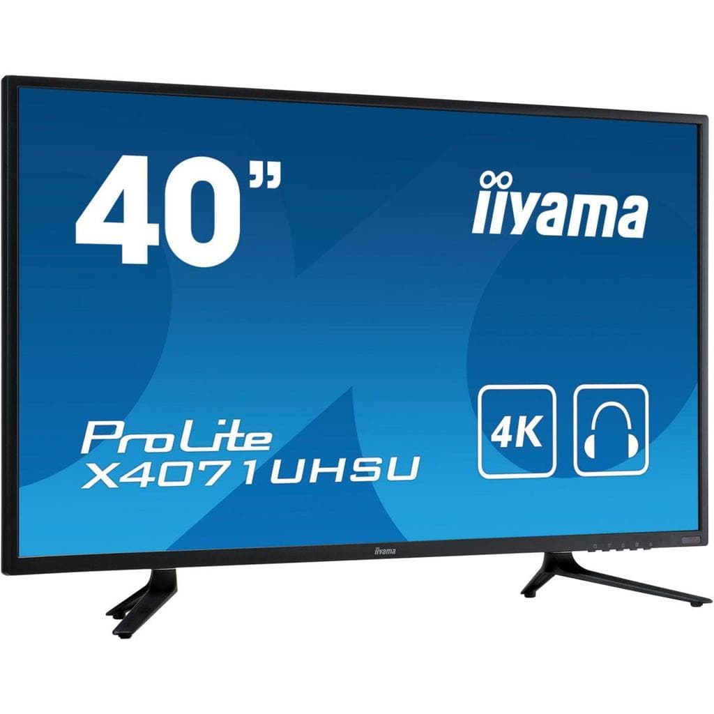 Écran 39" LED 4K UHD Iiyama ProLite X4071UHSU-B1