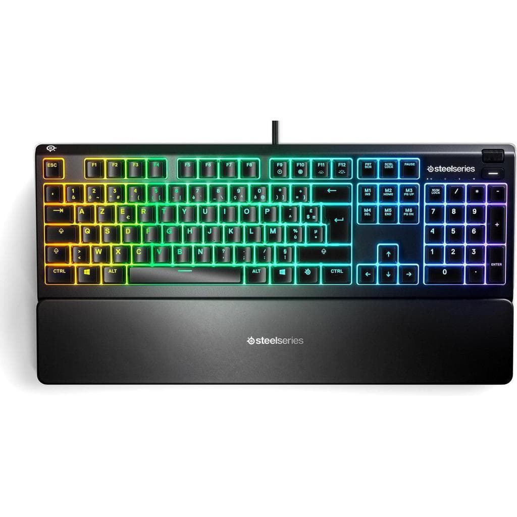 Clavier Steelseries AZERTY Français rétroéclairé Apex 3