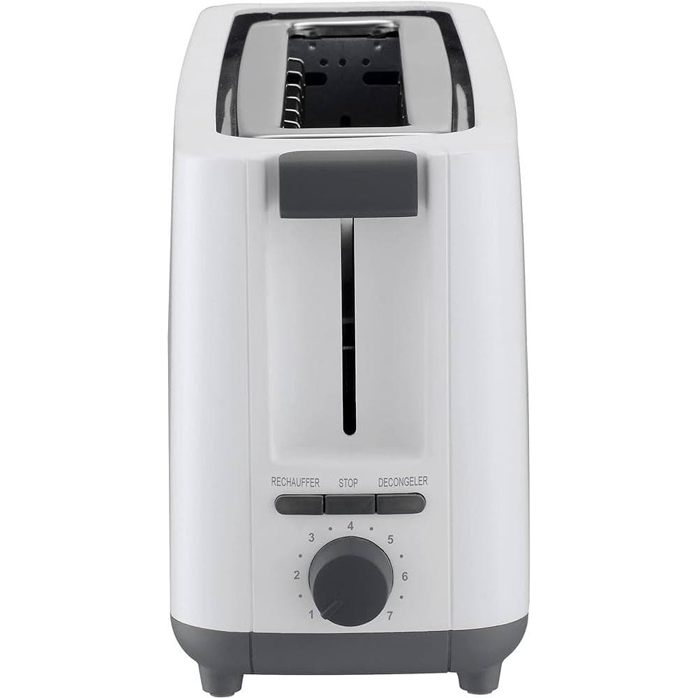 Grille pain Techwood TGP-402 fentes - Argent