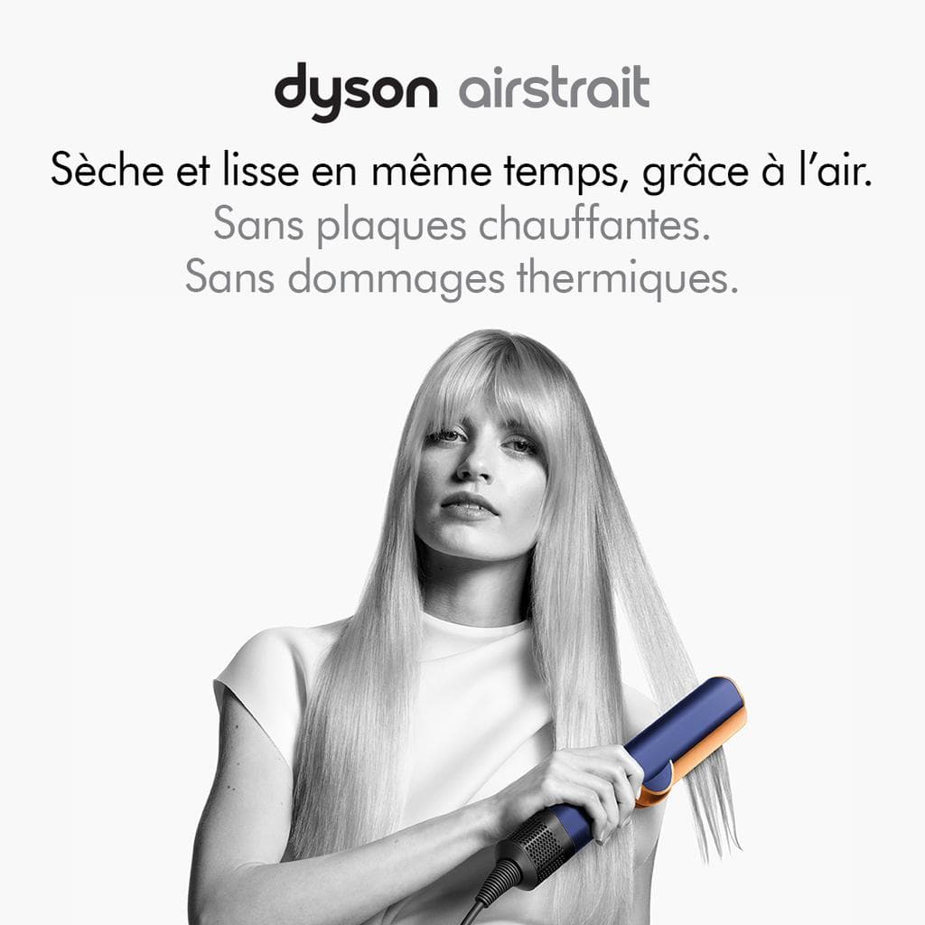 Dyson Airstrait - Bleu de Prusse/Cuivré