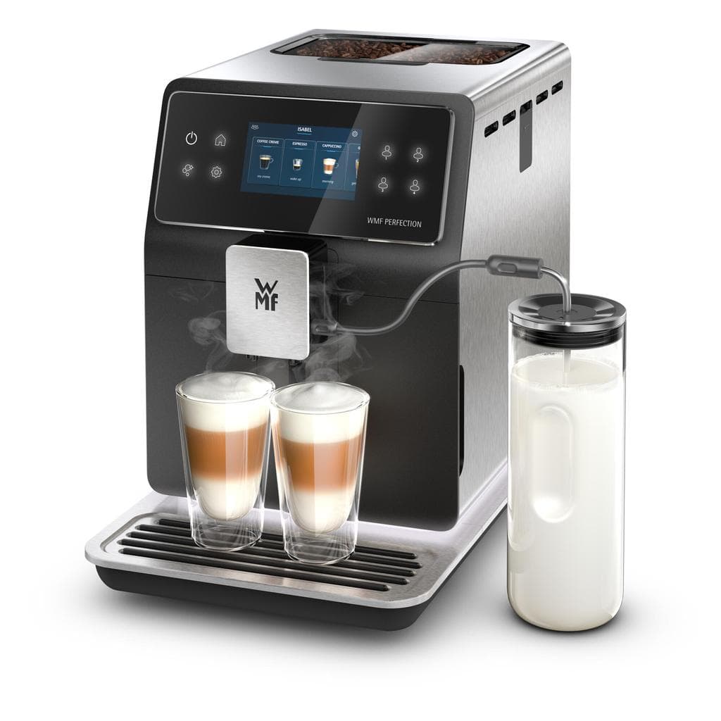 Expresso avec broyeur Compatible Nespresso Wmf Perfection CP850D15 2,0000L - Noir/Gris