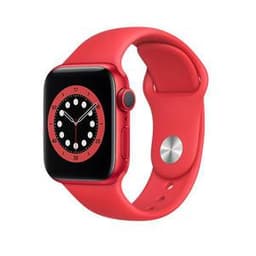 Apple Watch (Series 6) 2020 GPS 44 mm - Titane Rouge - Rouge
