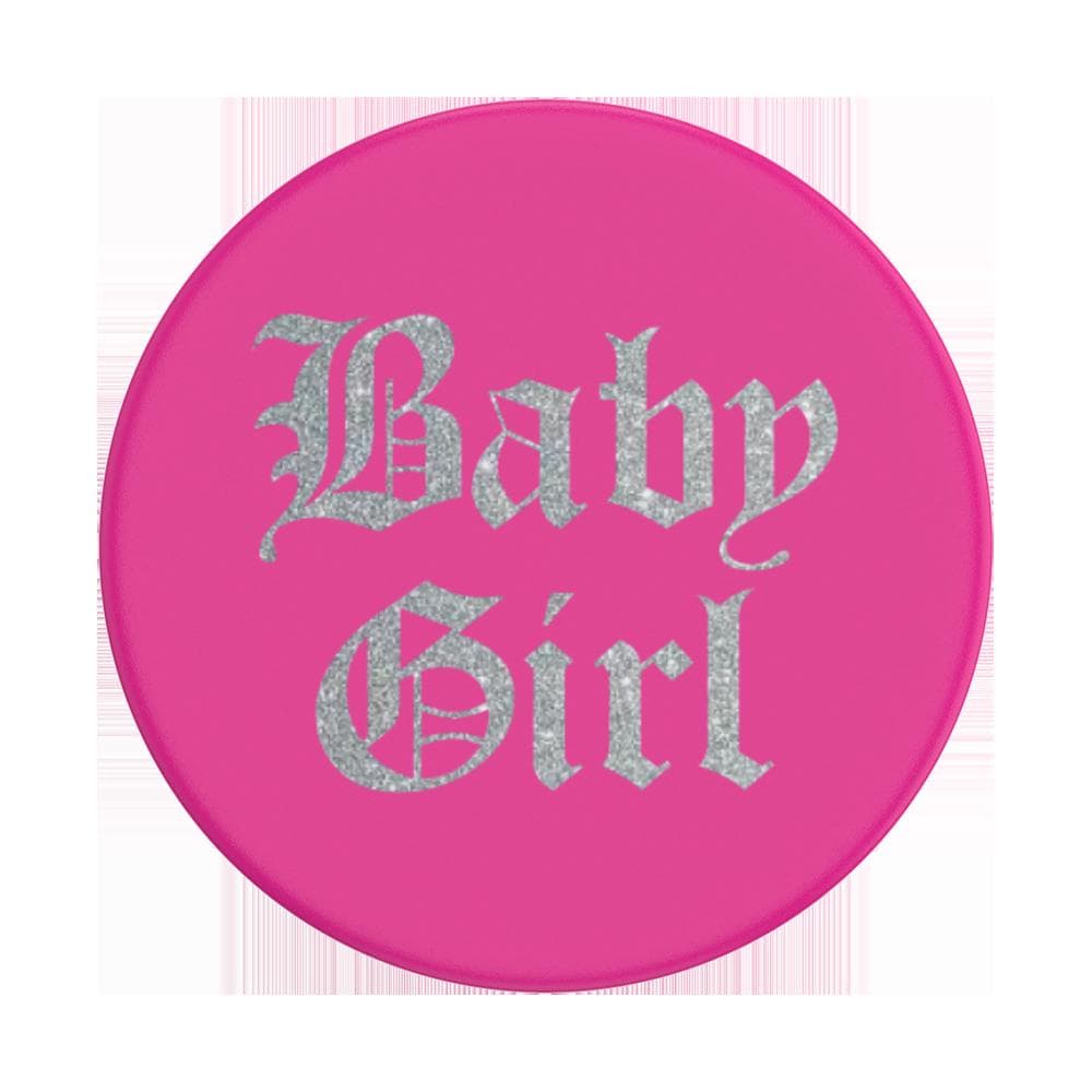 Stabilisateur Support PopGrip Adhésif Stand et Selfie Baby Girl Noir Popsockets