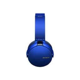 Casque réducteur de bruit sans fil avec micro Sony Extra Bass MDR-XB950B1 - Bleu