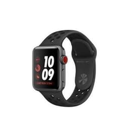 Apple Watch (Series 3) 2017 GPS 38 mm - Aluminium Gris sidéral - Noir