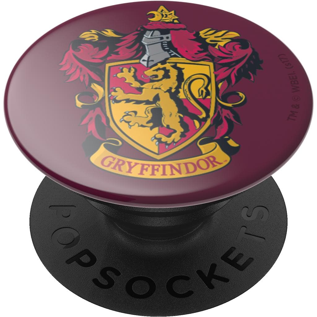 Stabilisateur Support PopGrip Adhésif Stand et Selfie Gryffindor Noir Popsockets