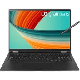 LG Gram 16" Core i7 2.2 GHz - SSD 1 To - 16 Go QWERTZ - Allemand