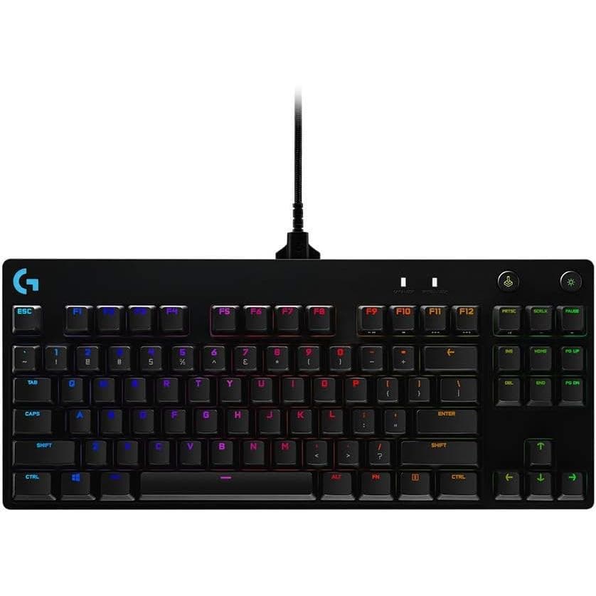 Clavier Logitech QWERTZ Allemand rétroéclairé G PRO