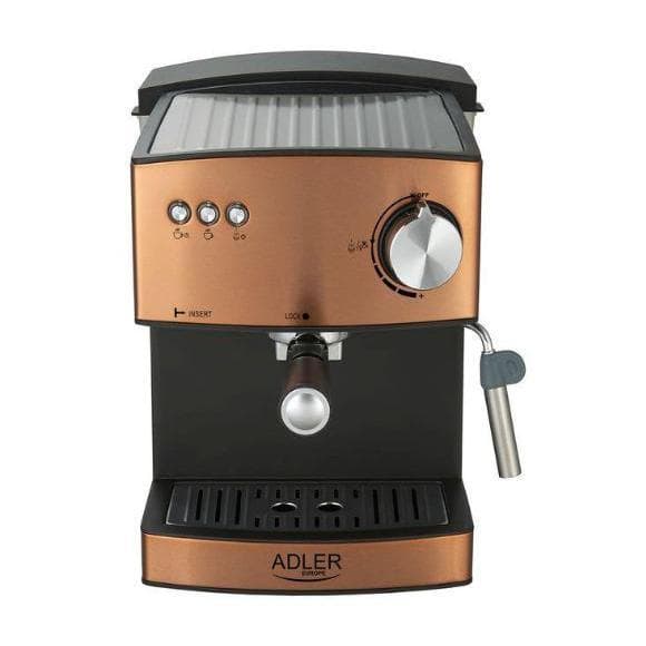Machine Expresso Sans capsules Adler AD 4404CR 1,6000L - Bronze