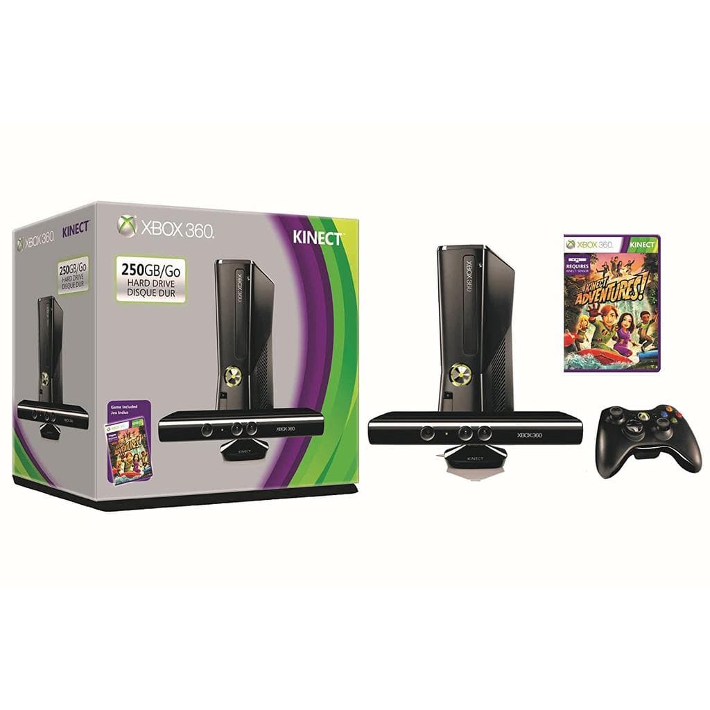 Microsoft Xbox 360 Slim - Noir