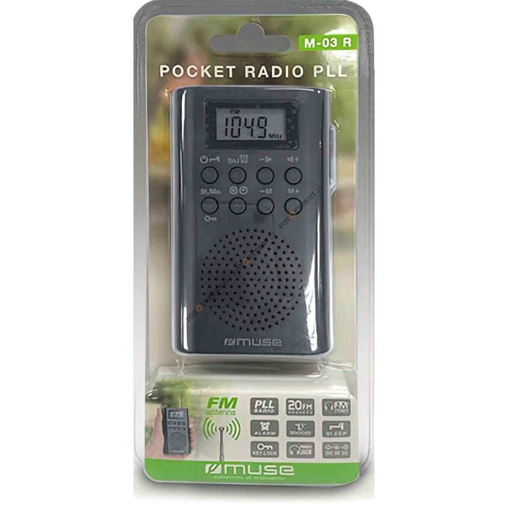Radio RADIO POCKET MUSE M-03-R alarm