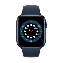 Apple Watch (Series 6) 2020 GPS + Cellular 40 mm - Aluminium Bleu - Bracelet sport Bleu