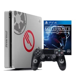 PlayStation 4 Slim 1000Go - Gris - Edition limitée Star Wars Battlefront II + Star Wars Battlefront II