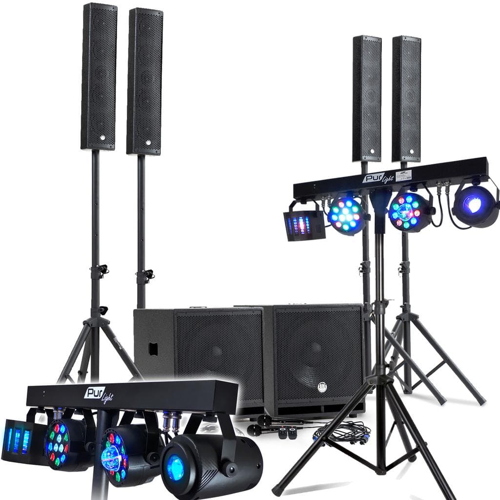 Enceintes sono Bm Sonic KIT Sono Complet 2400W