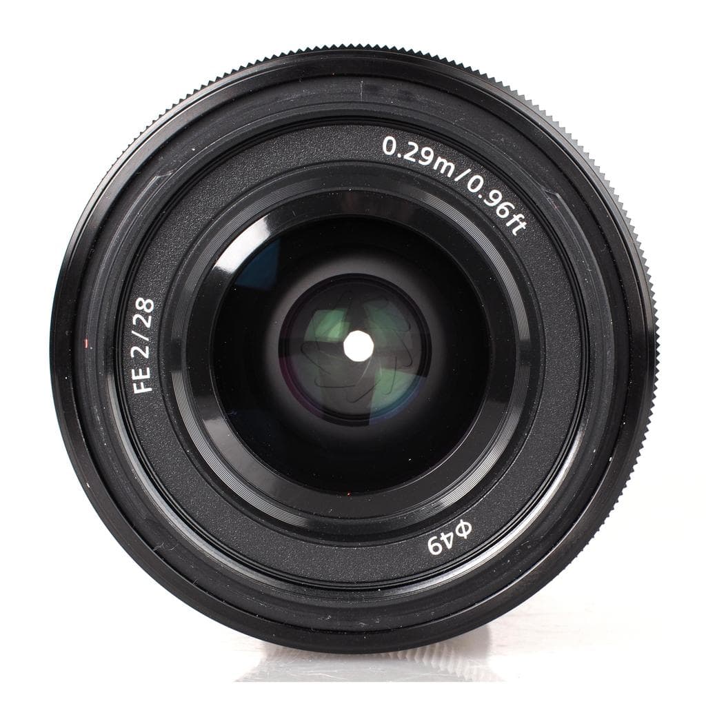 Objectif Sony E FE 28mm f/2 E 28mm f/2