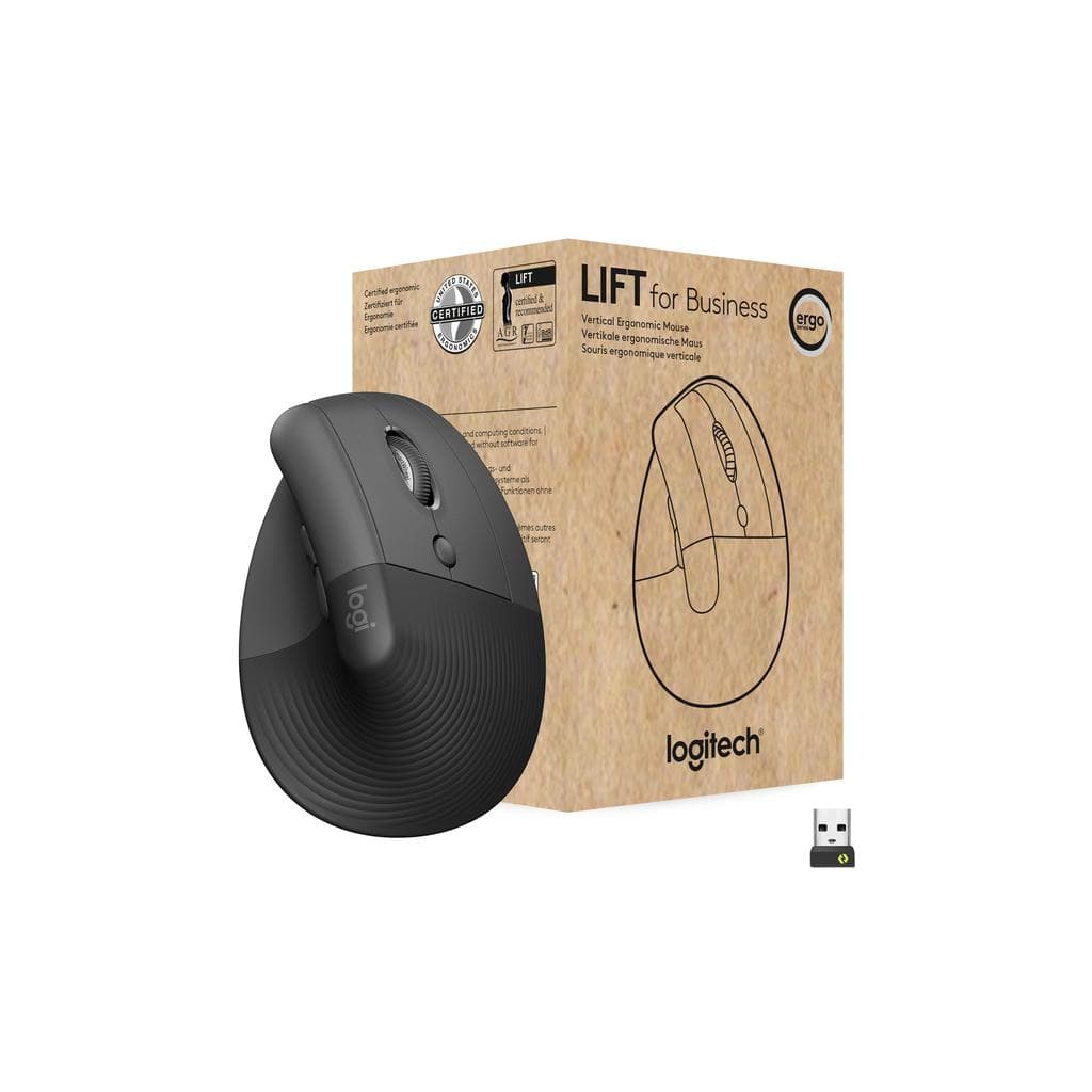 Souris Logitech Lift For Business Sans fil