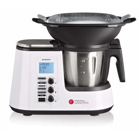 Robot cuiseur Silvercrest Monsieur Cuisine Edition Plus 2,0000L -Blanc