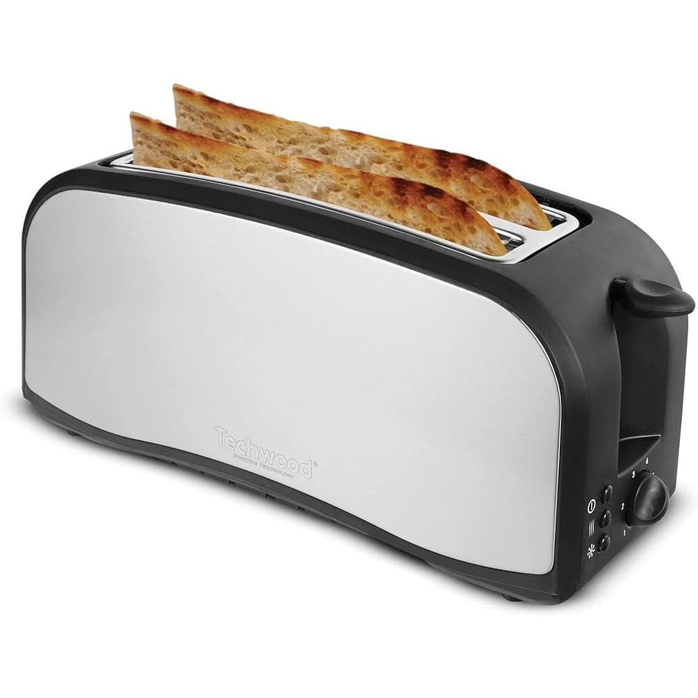 Grille pain Techwood TGPI-1416 fentes - Noir