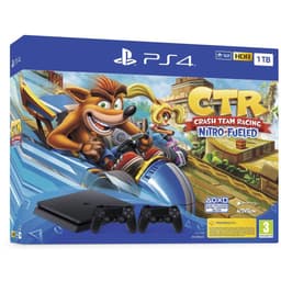 PlayStation 4 Slim 1000Go - Noir + Crash Team Racing Nitro-Fueled