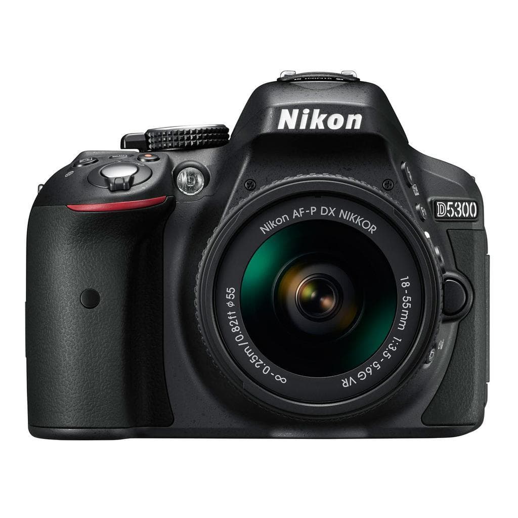 Reflex D5300 - Noir + Nikon AF-P DX Nikkor 18-55mm f/3.5-5.6G VR f/3.5-5.6