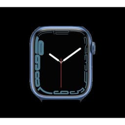 Apple Watch (2021) GPS 45 mm - Aluminium Bleu - Sans bracelet Sans bracelet