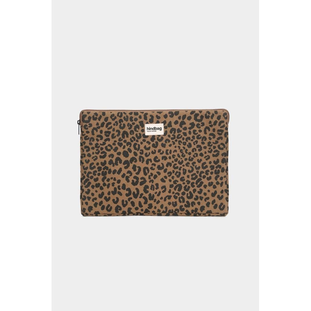 Housse Ordinateurs portables 15" - Coton - Marron