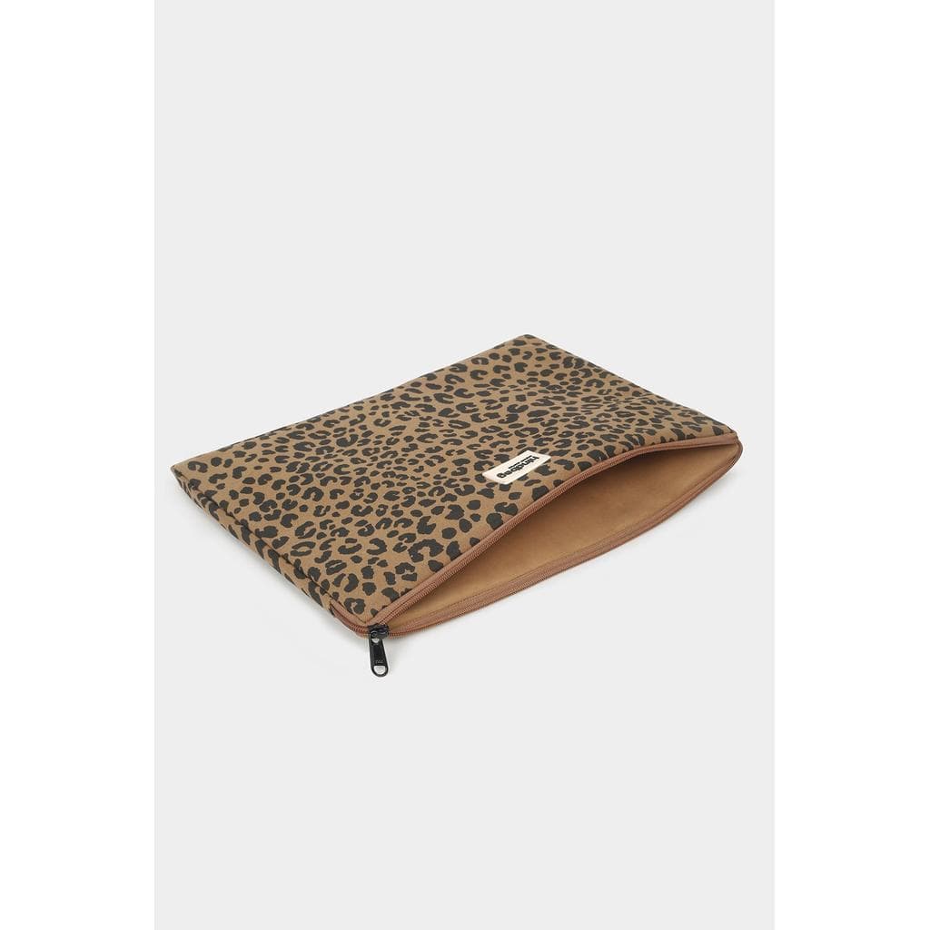 Housse Ordinateurs portables 15" - Coton - Marron