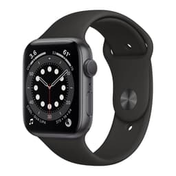 Apple Watch Series 6 (2020) GPS 40 mm - Aluminium Gris sidéral - Bracelet sport Noir