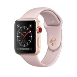 Apple Watch (Series 2) 2016 GPS 38 mm - Aluminium Or - Rose des sables