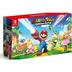 Switch 32GB - Noir + Mario + Rabbids Kingdom Battle