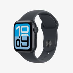 Apple Watch Series SE 3 (2025) GPS 40 mm - Aluminium Minuit - Bracelet sport Noir