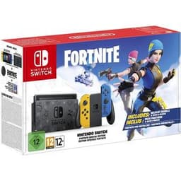 Switch 32GB - Noir - Edition limitée Nintendo Switch Fortnite + Fortnite