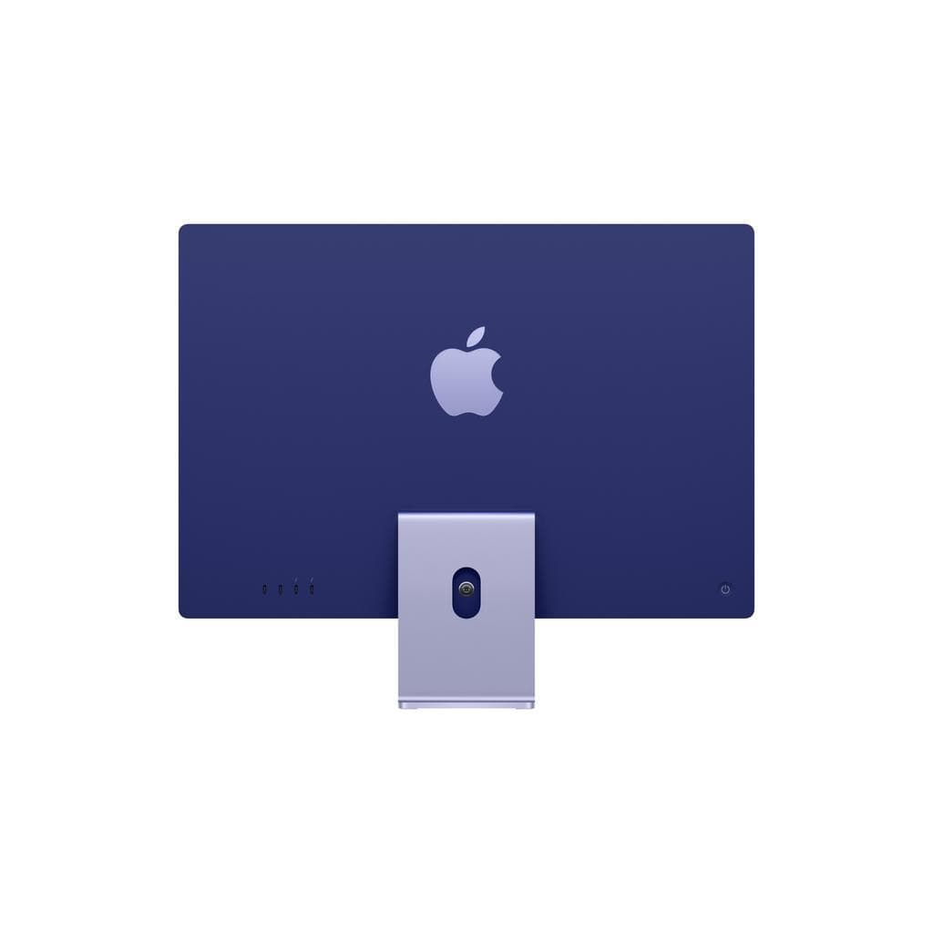 iMac 24" (2021) Apple M1 avec CPU 8 cœurs GPU 8 cœurs - 256 Go SSD - 8 GB QWERTY - Anglais Verre standard