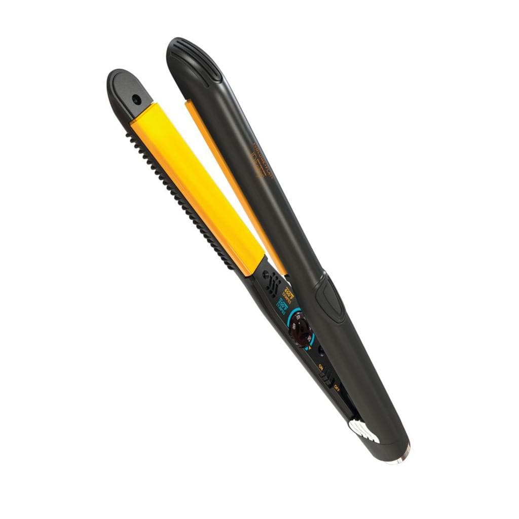 Lisseur Italian Design Gold Styler Volume Flat - Noir/Jaune