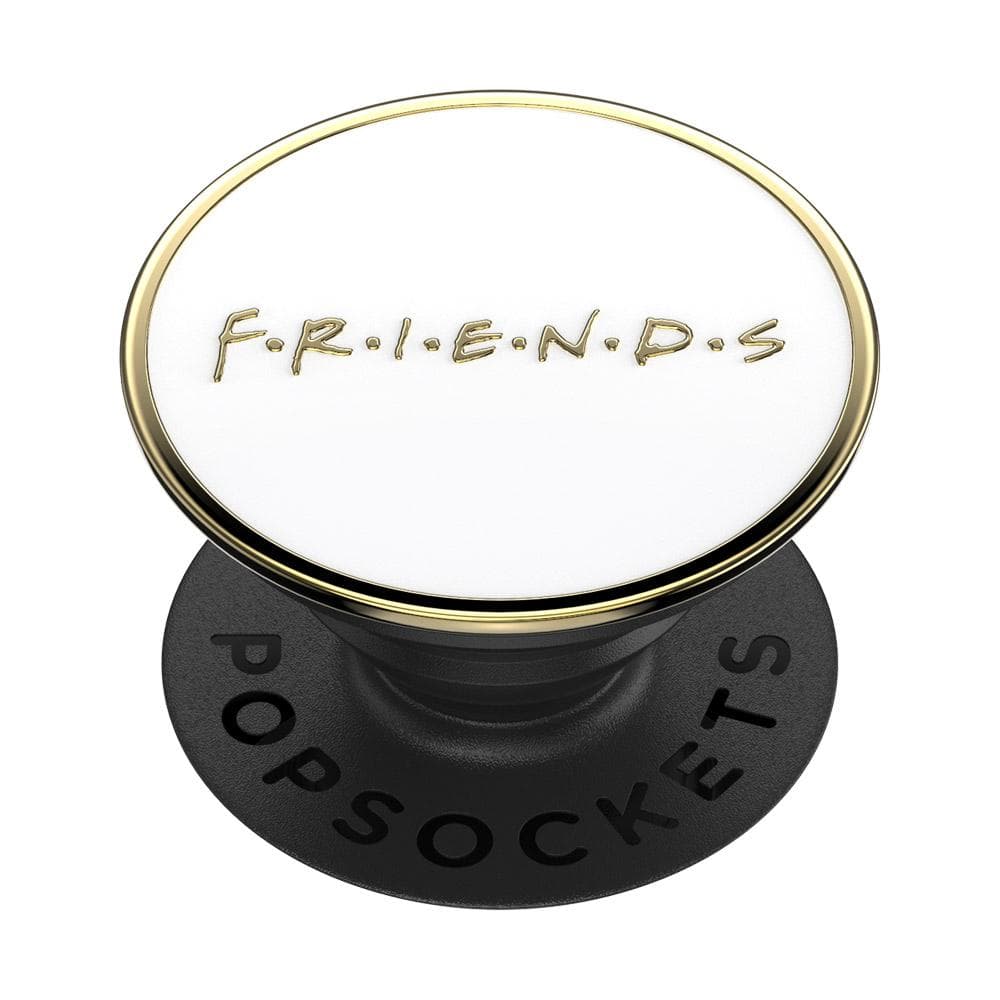 Stabilisateur Support PopGrip Enamel Adhésif Stand et Selfie Friends Noir Popsockets