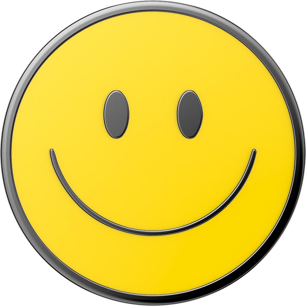 Stabilisateur Support PopGrip Premium Enamel Adhésif Stand et Selfie Be Happy Popsockets