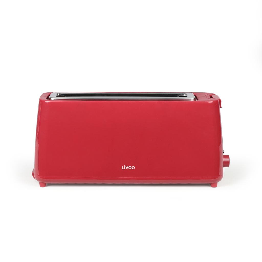 Grille pain Livoo DOD168N 1 fentes - Rouge