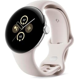 Montre Google Cardio GPS Pixel Watch 2 - Argent