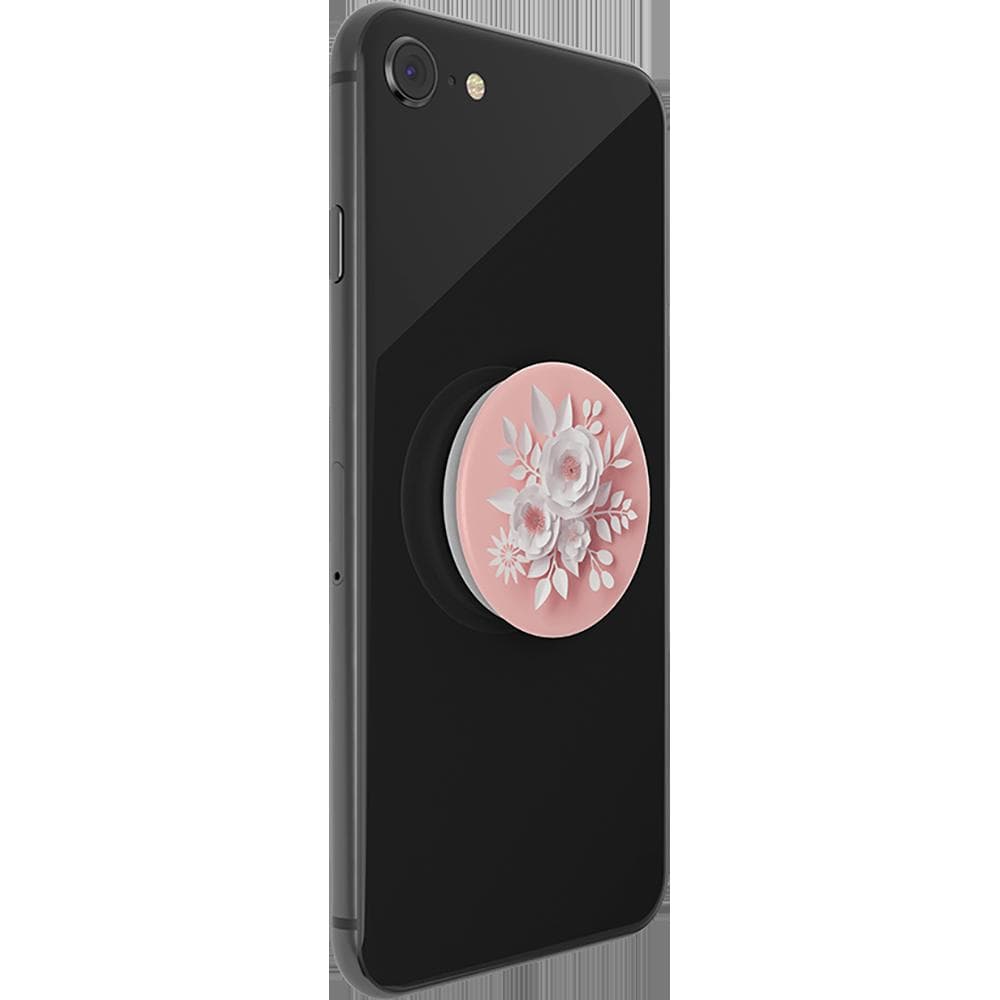 Stabilisateur Support PopGrip Adhésif Stand et Selfie Paper Flower Popsockets