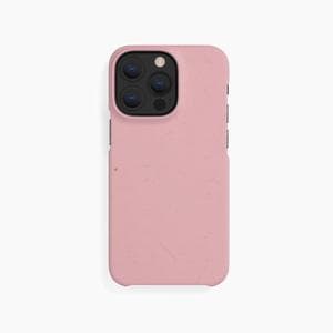 Coque iPhone 13 Pro - Matière naturelle - Rose
