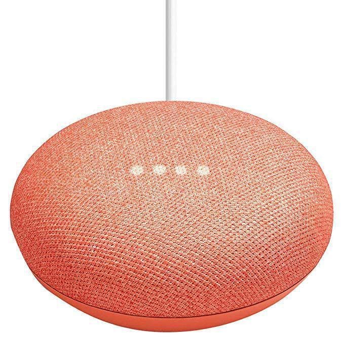 Enceinte Bluetooth Google Home Mini - Corail
