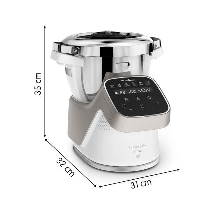 Robot cuiseur Moulinex HF850810 4,5000L -Blanc