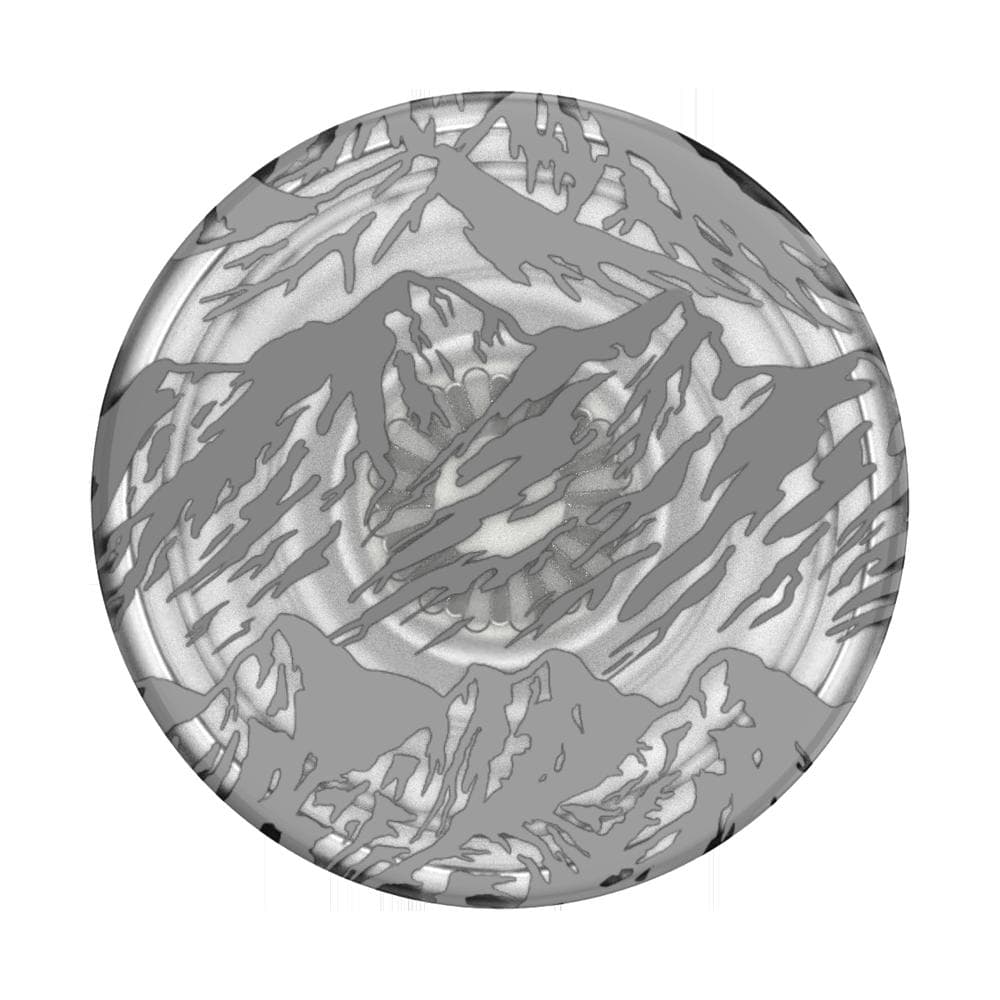 Stabilisateur Support PopGrip Adhésif Stand et Selfie Plant Mountains Gris Popsockets