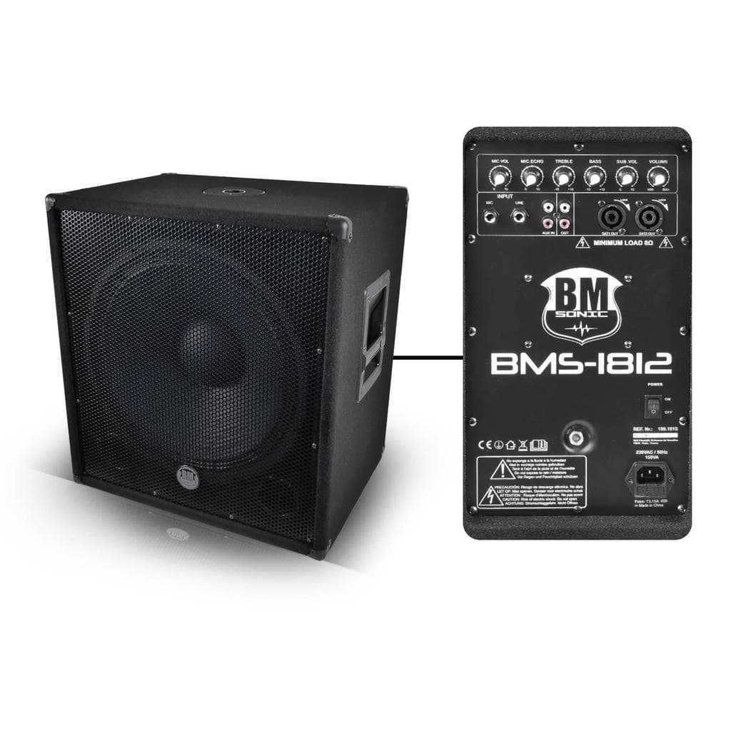 Enceintes sono Bm Sonic BMS1812